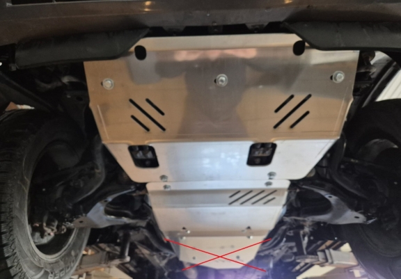 Aluminum sump guard for Lexus GX460