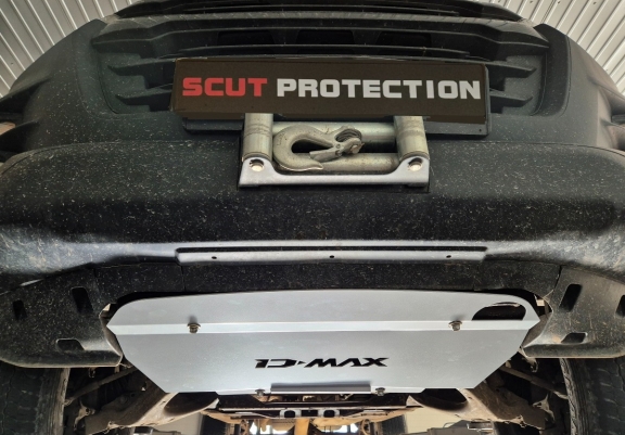 Steel radiator guard for Isuzu D-Max