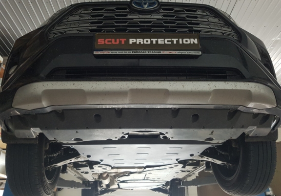 Steel sump guard for Lexus NX AZ20