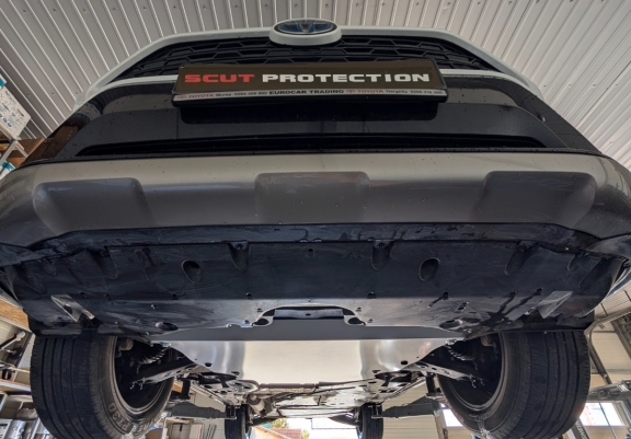 Aluminum sump guard for Lexus NXAZ20