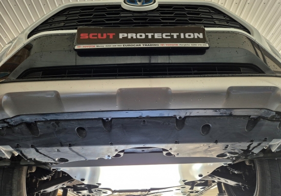 Aluminum sump guard for Lexus NXAZ20