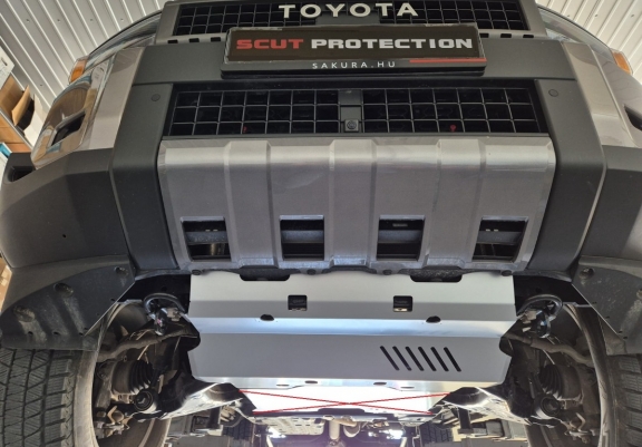 Aluminum radiator guard for Toyota Land Cruiser 250