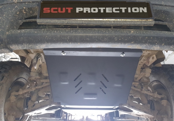 Steel sump guard for Toyota Hilux