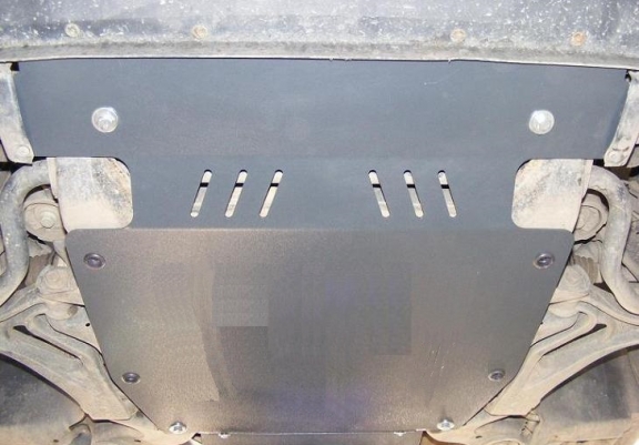 Steel sump guard for Volkswagen Touareg 7L