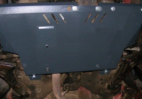 Steel sump guard for Volvo S40