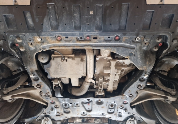 Steel sump guard for Volvo XC90