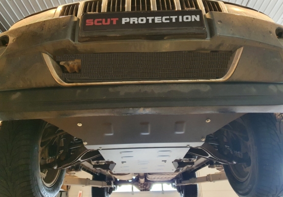 Steel sump guard for Jeep Grand Cherokee