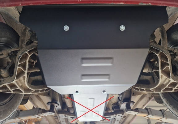 Steel sump guard for Jeep Cherokee - KJ