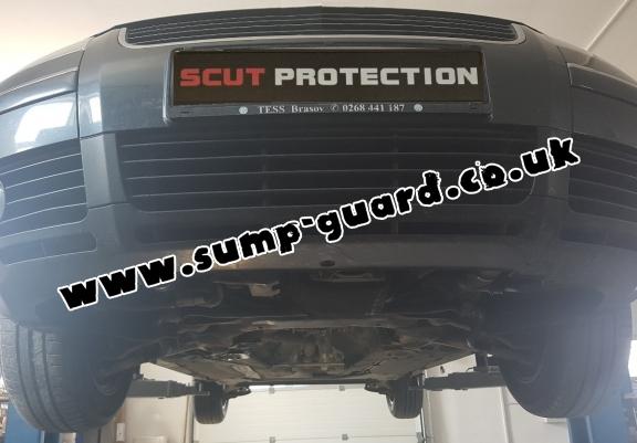 Steel sump guard for Audi A4  B6