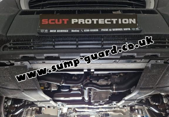Aluminum sump guard for Vauxhall Movano  C 