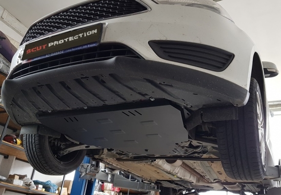 Steel sump guard for Ford Focus 3