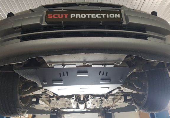 Steel sump guard for Vauxhall Zafira B