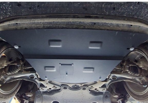 Steel sump guard for the protection of the engine and the gearbox for Skoda Citigo