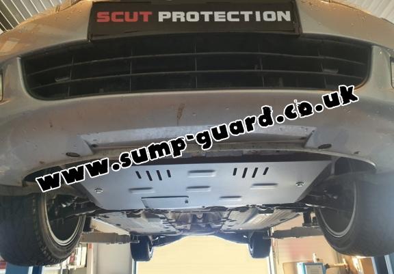 Steel sump guard for VW Golf 6