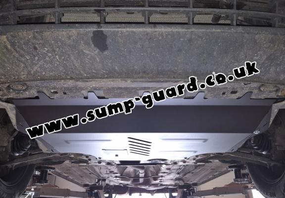 Steel sump guard for Skoda Superb