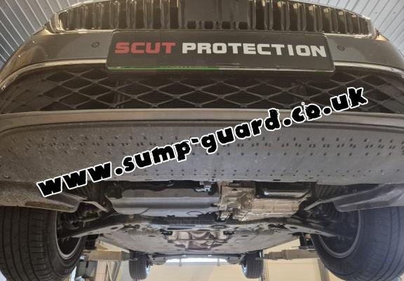 Aluminum sump guard for Volkswagen T-Roc
