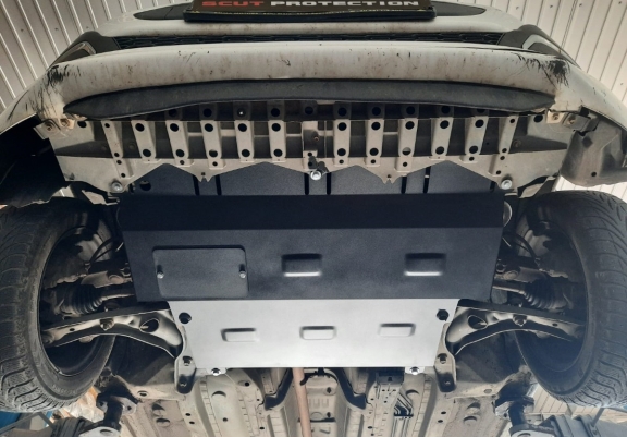 Steel sump guard for Citroen C 1