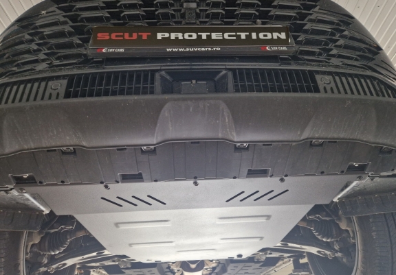 Aluminum sump guard for BAIC Beijing X75