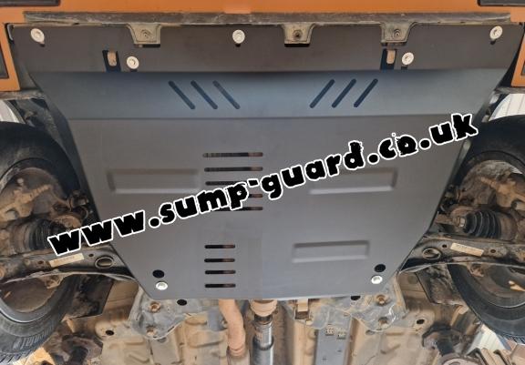 Steel sump guard for Fiat Panda 4x2