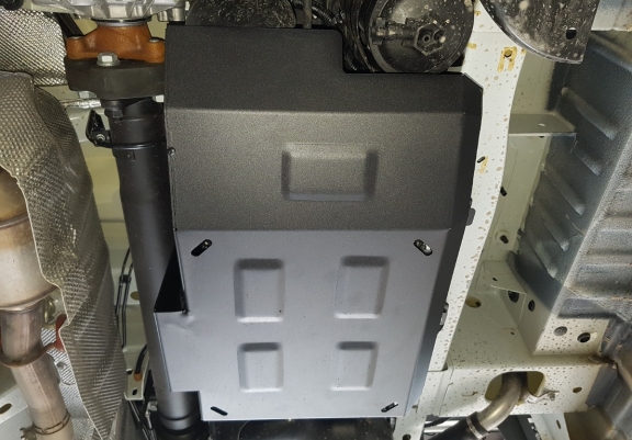 Steel AdBlue tank guard for Ford Transit