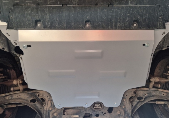 Aluminum sump guard for Skoda Kodiaq