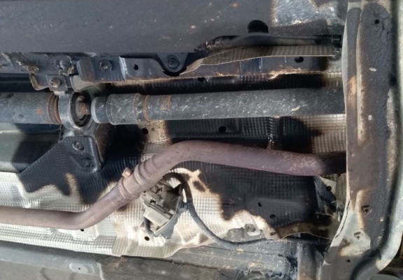 Steel DPF guard  for Dacia Duster