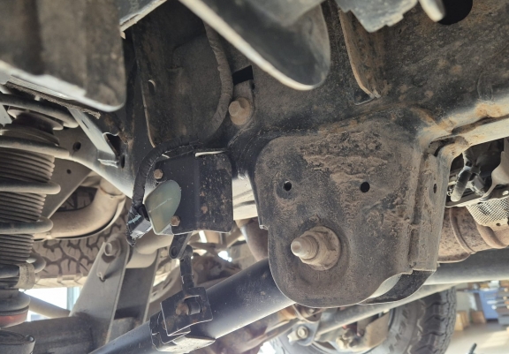 Aluminium rear trailing arm sensor guard Ford Ranger Raptor