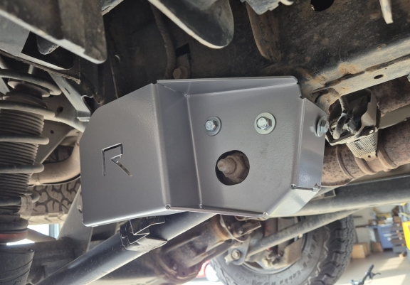 Aluminium rear trailing arm sensor guard Ford Ranger Raptor