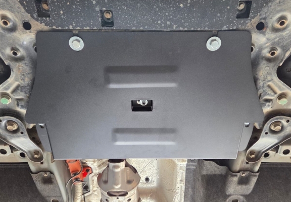 Steel sump guard for Hyundai Tucson