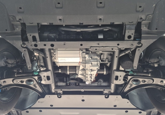 Steel sump guard for BYD Atto 2