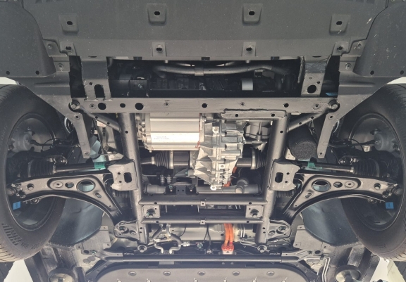 Steel sump guard for BYD Atto 2