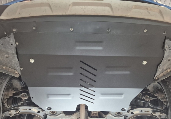 Steel sump guard for MG ZS