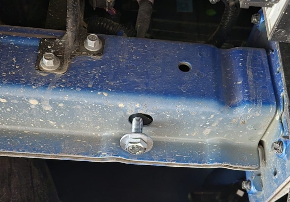 Steel sump guard for MG ZS