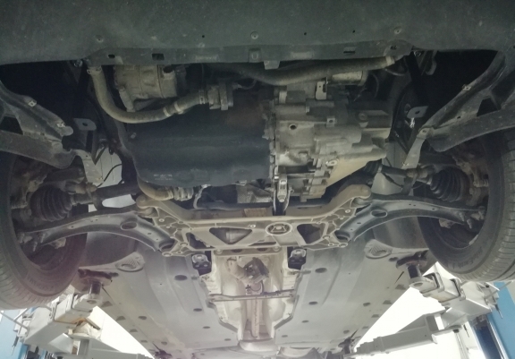 Steel sump guard for Seat Tarraco