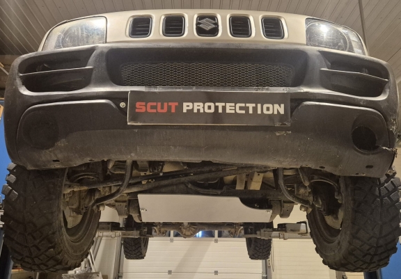 Sump guard for Suzuki Jimny - aluminium