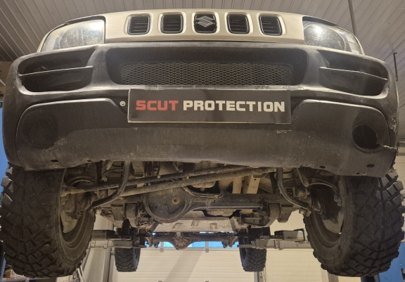 Sump guard for Suzuki Jimny - aluminium