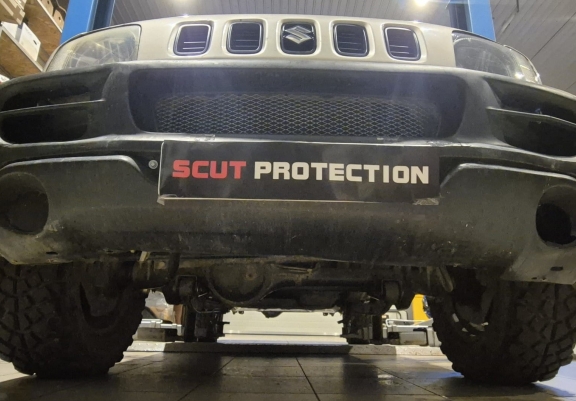 Sump guard for Suzuki Jimny - aluminium