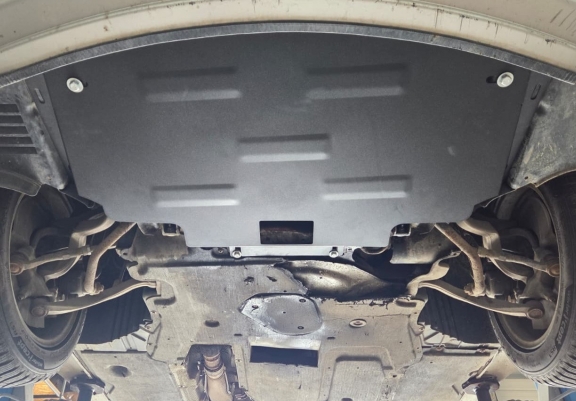 Steel sump guard for BMW Seria 5 E60/E61 standard front bumper