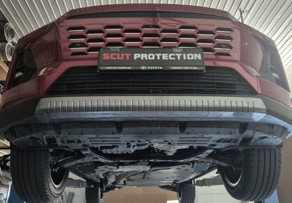 Steel sump guard for Suzuki Across