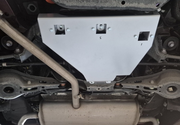 Aluminum diferential guard for Toyota Rav4