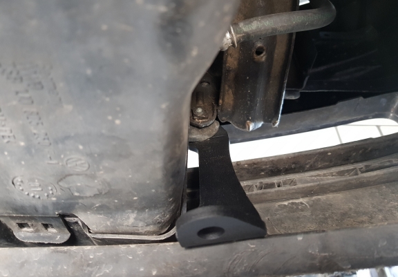Aluminum sump guard for Audi A3