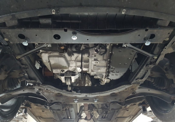 Aluminium  sump guard for Renault Kadjar