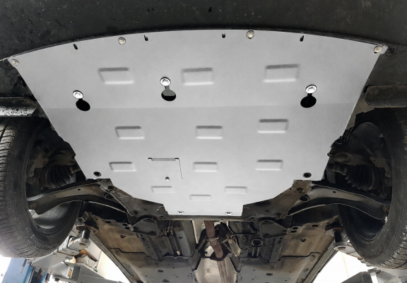 Aluminium  sump guard for Renault Kadjar