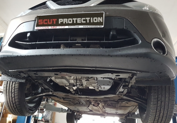 Aluminium  sump guard for Renault Kadjar