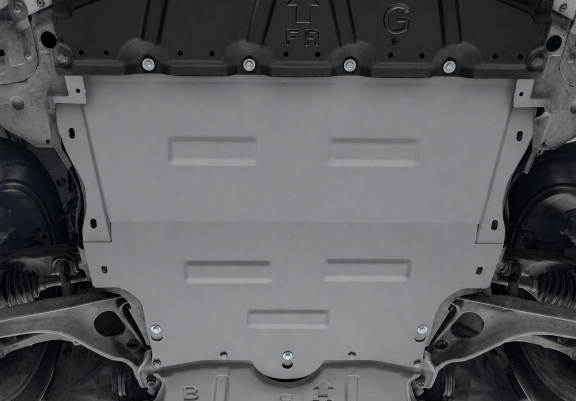 Aluminium  sump guard for Renault Austral