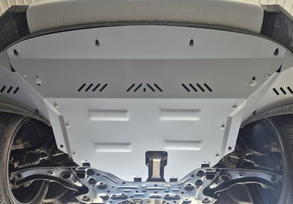 Aluminum sump guard for Kia Sportage