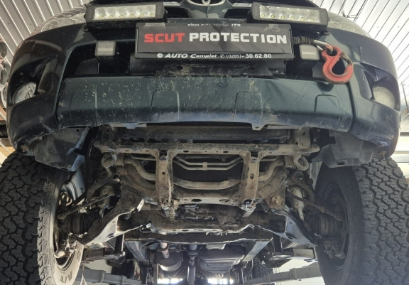 Steel differential guard for Toyota Hilux