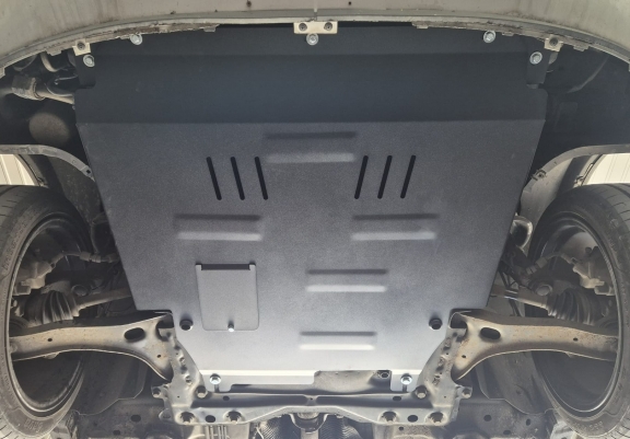 Steel sump guard for Ford Transit Connect