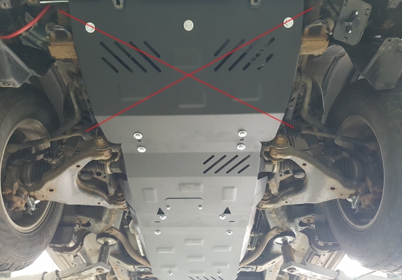 Steel gearbox guard for Toyota 4Runner