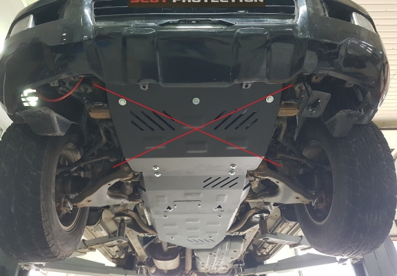 Steel gearbox guard for Toyota 4Runner
